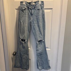 Hollister Light Blue Flare Jeans